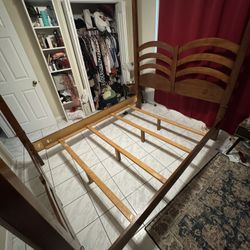 Queen Wooden bed frame