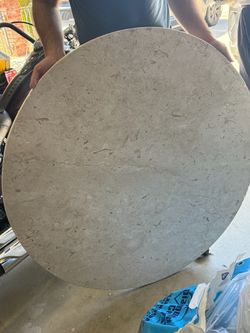 Real marble tabletop