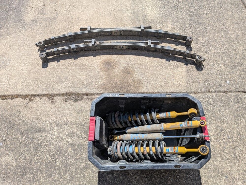 Tacoma Shocks, Springs, Rear Leafs