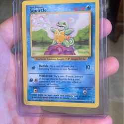 Base Set Squirtle 