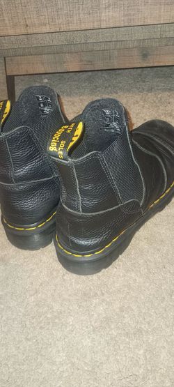 Dr. Martens Black Leather Chelsea Boots