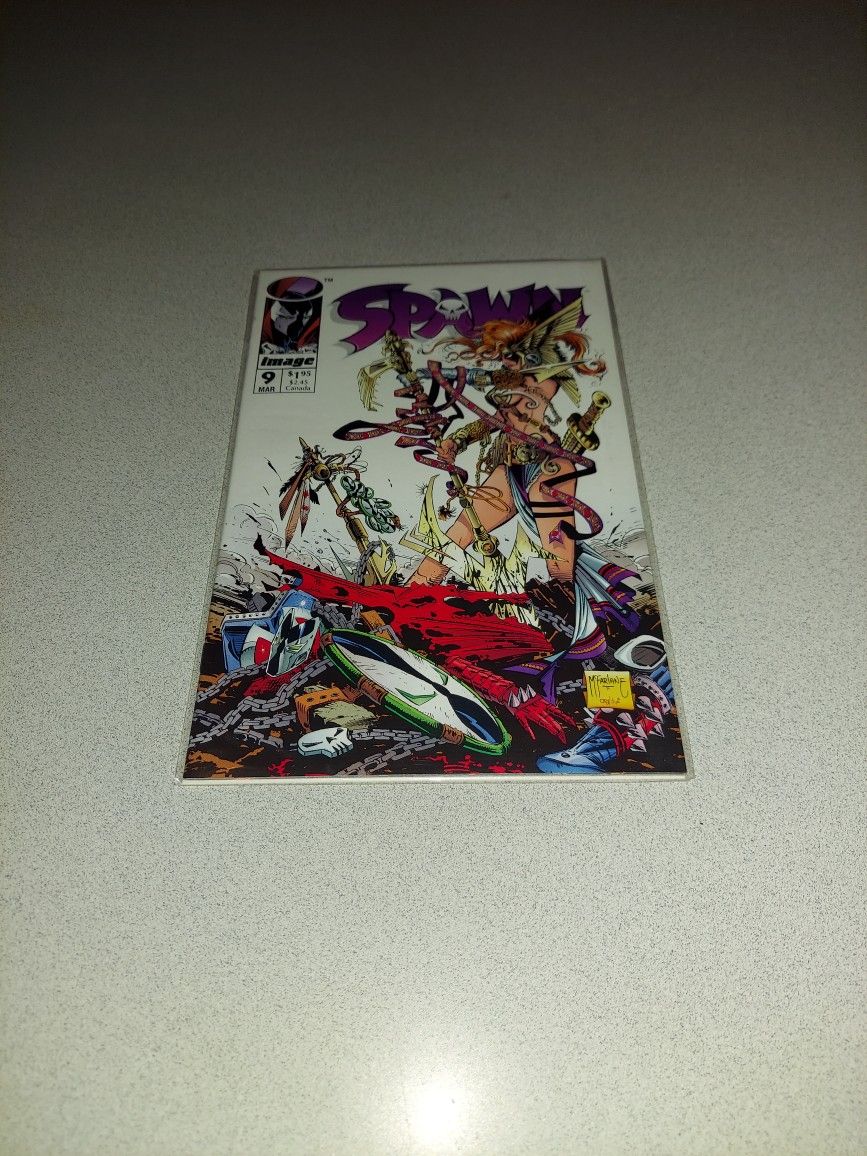 1993 SPAWN #9 COMIC BAGGED AND BOARDED