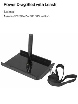 Power Drag Sled w/ Leash