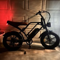 E-bike For Sell-28+miles-charger Included-Fat Tire-