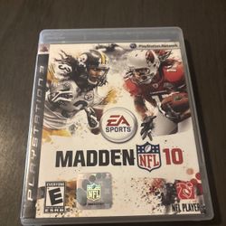 Madden NFL 10 (Sony PlayStation 3, 2009)