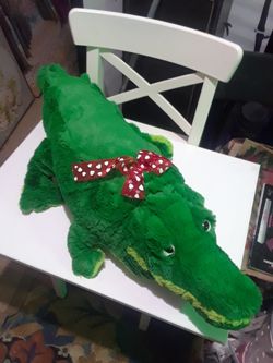Plush Louie the Alligator $20.00 cash only (serious buyers) no holds
