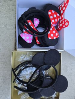 Mickey And Minnie Mouse Ears
