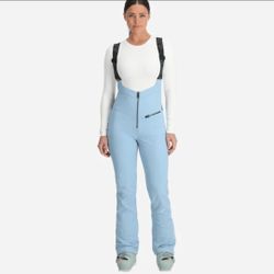 Spyder Strutt Bib Softshell Pants 38SD475302 Blue Drift Hard To Find Color Sz 12