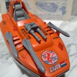Vintage 1986 GI JOE Devilfish w/ Blueprint