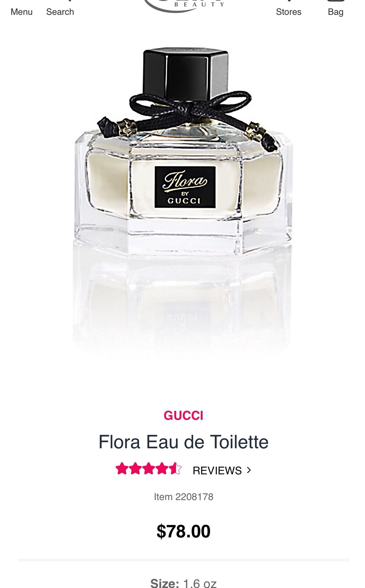 Gucci Flora Fragrance NEW