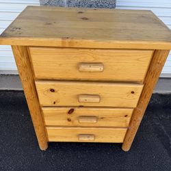 Solid Wood Dresser And Night Stands