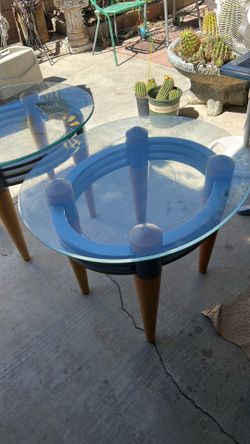 2 side living room tables