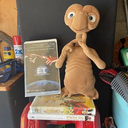 E.T doll and movie