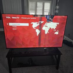 55" TCL ROKU 5V