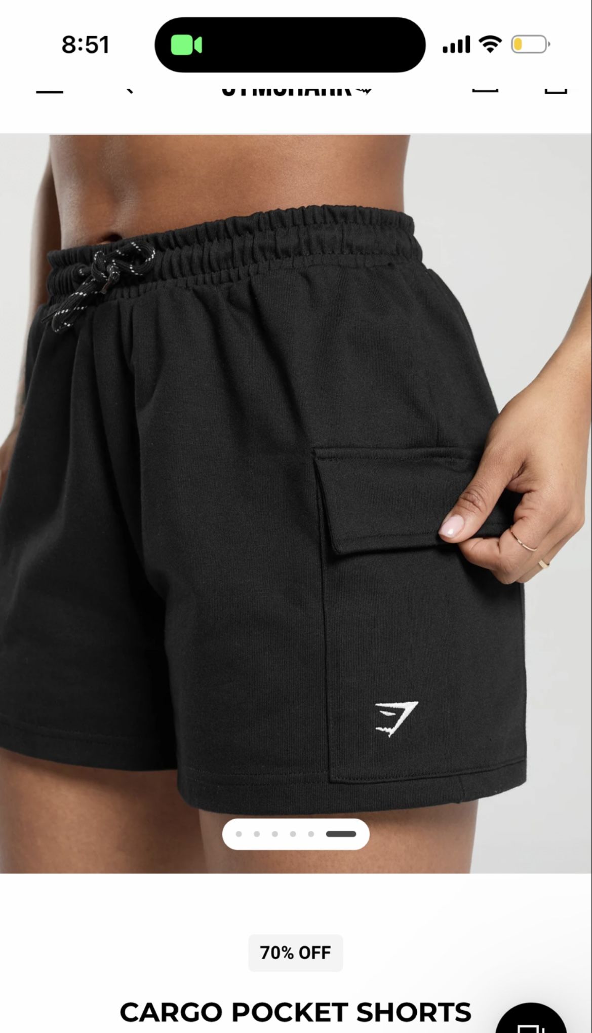 Gymshark Cargo Short