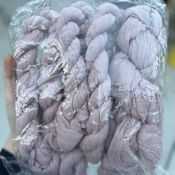 4 dusty pink Lavender Cheesecloth Runners 6ft Each