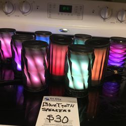 Assorted Color Changing Bluetooth Speakers