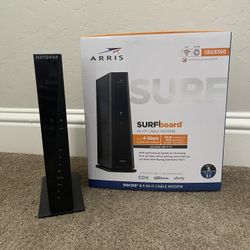 NEW! ARRIS Surfboard SBG8300 Cable Modem & Wi-Fi Router 2x2 DOCSIS 3.1 and 32x8