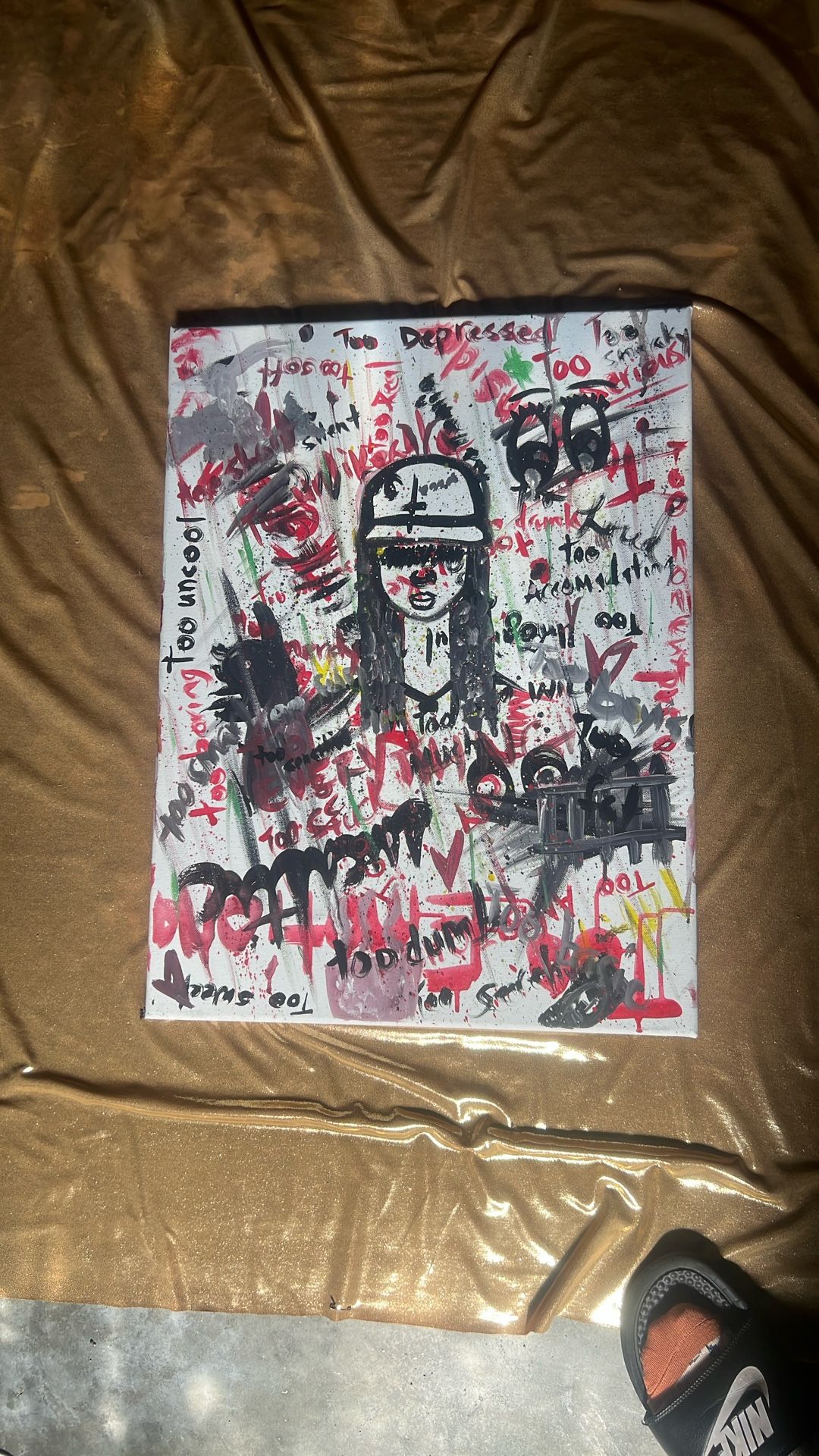 Self-Portrait Painting For Sale