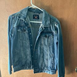 $25, Boys Denim Jacket Size XL (14)