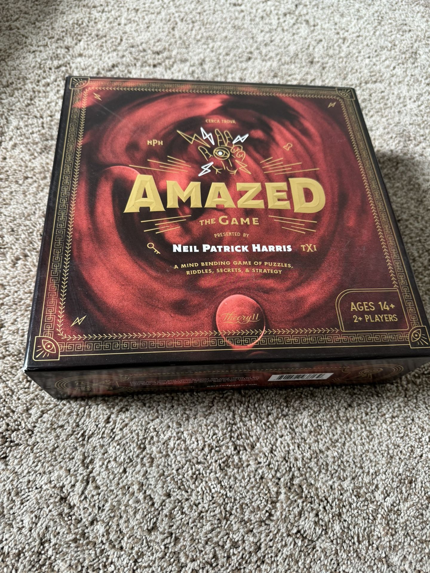 theory11 Amazed Board Game by Neil Patrick Harris