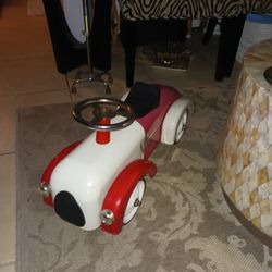 Cool Vintage Metal Toddlers Ride Play Truck 25 Firm These Online Going For 200 + Best Deal Here..  