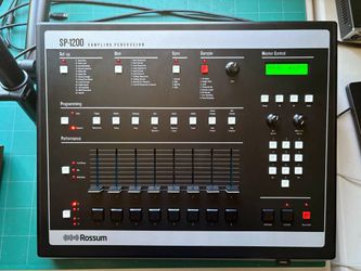 Rossum SP-1200 Sampling Percussion Sampler w/ Jazzcat Filter Upgrade