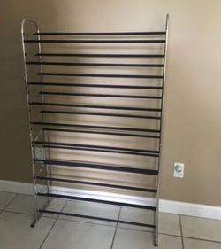 Shoe rack - holds 40-50 pairs of shoes