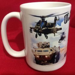 U.S. ARMY " THIS WELL DEFEND " 15 oz COFFEE MUG, BRAND NEW .