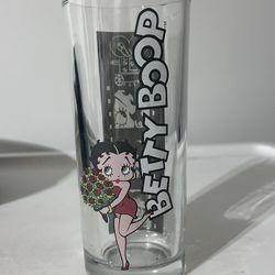 Vintage Betty Boop Collectible 6 Inch Glass 