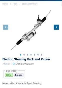 Rack and pinion for 2016 BMW 428i xdrive