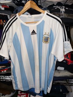 Adidas Argentina 2005 Soccer Futbol Jersey Size Men’s Medium Used Original