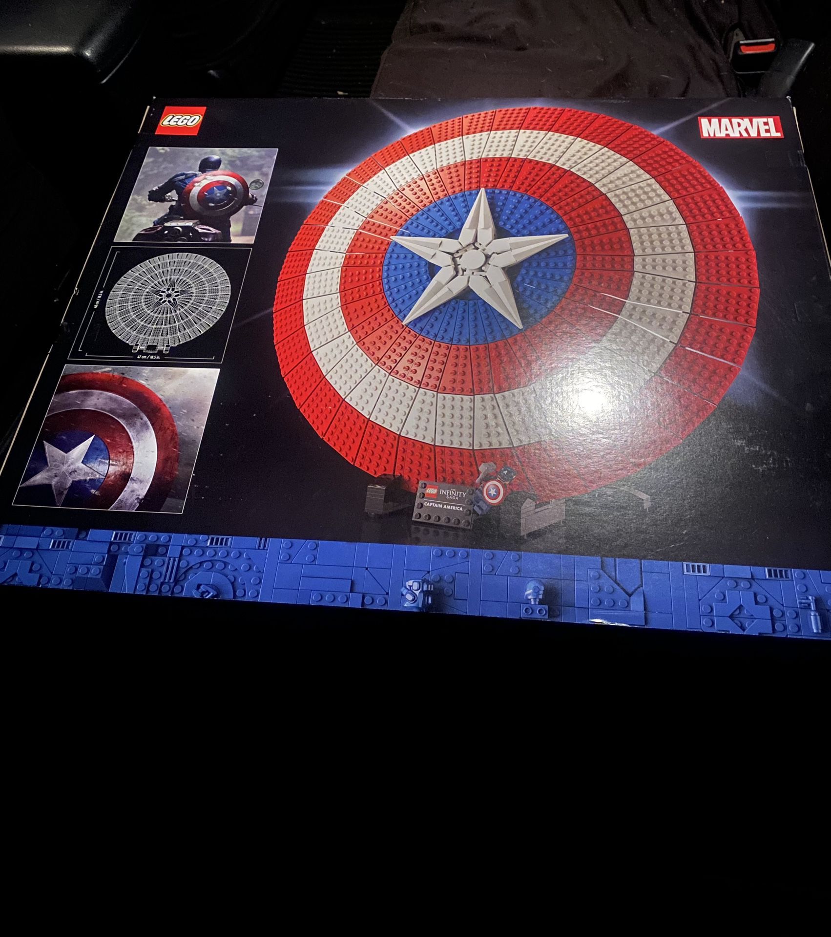 CAPTAIN AMERICA’S SHIELD LEGO