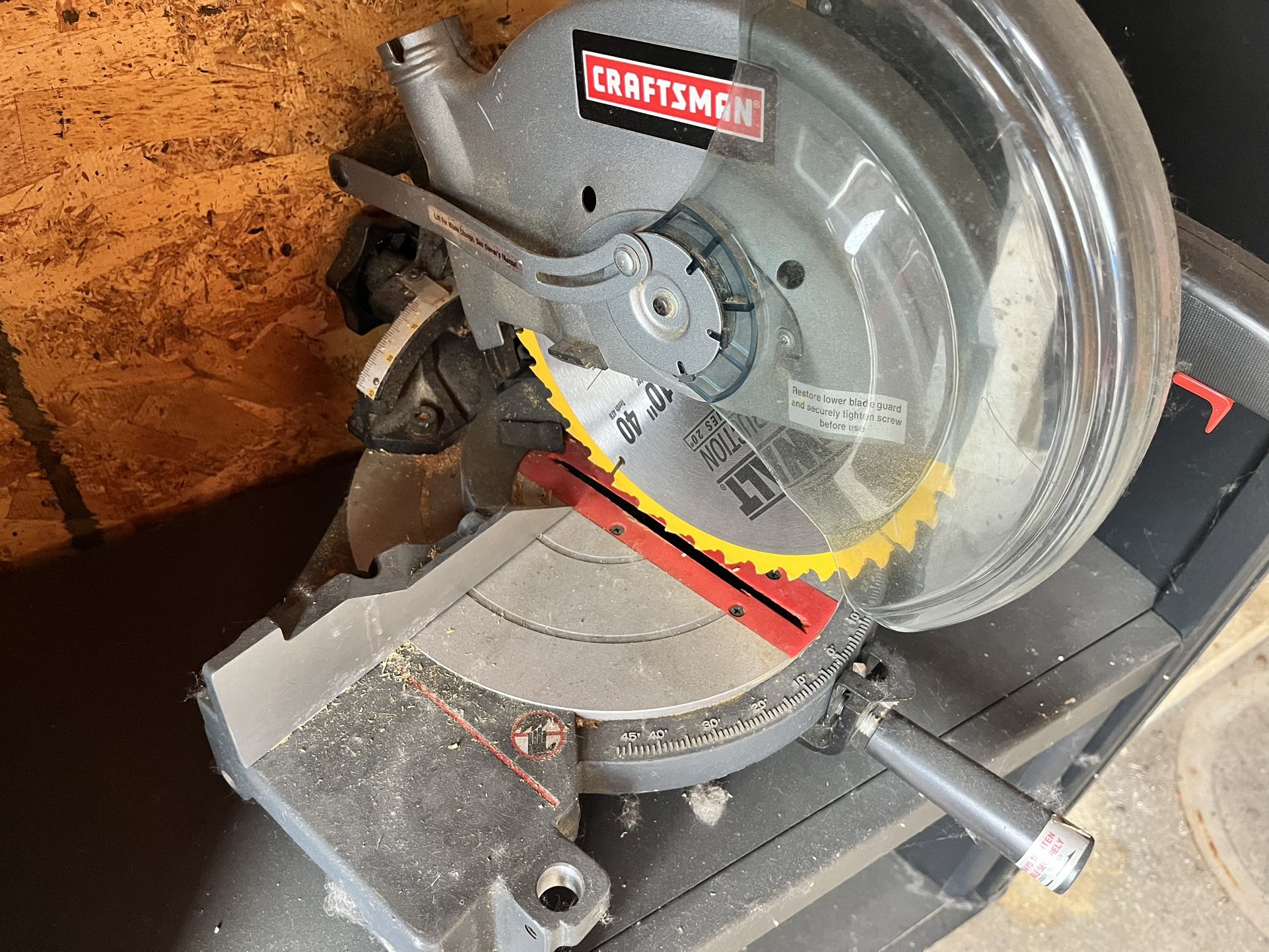 10” Craftsman Miter Saw