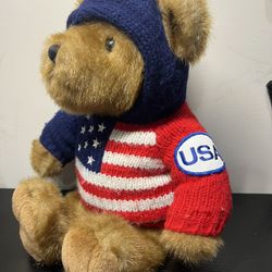 Macy’s Retired May Department Store USA 2003 Teddy Bear 16”
