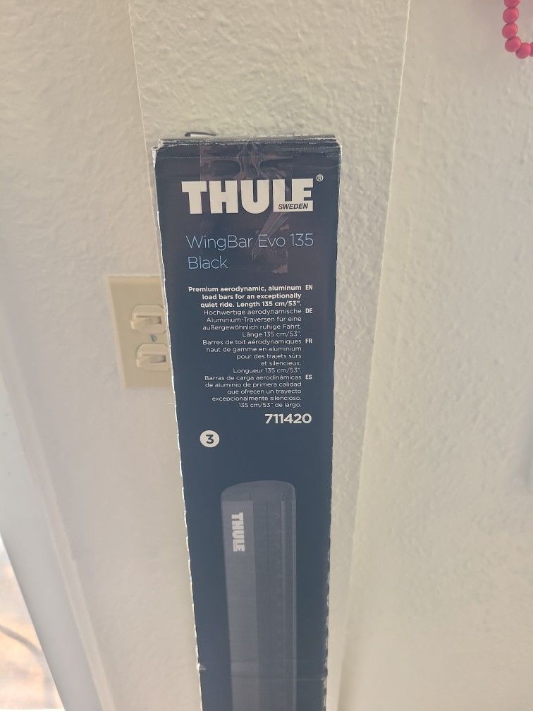 Thule Wingbar Evo 135 - Black