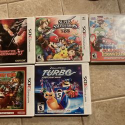 nintendo 3ds games (CASE ONLY NO GAME)