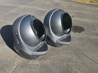 Two Litter Robot 3 Connect Litter Boxes