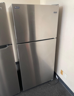 Deal: Maytag Stainless Top Mount Refrigerator — Delivery Available