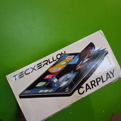 TECXERLLON 9" Wireless Portable Carplay Screen & Android Auto Touch Screen Black