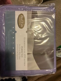 Sheet and waterproof mattress cover set