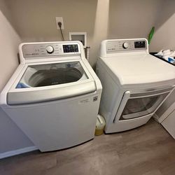 LG Smart Washer and Dryer set