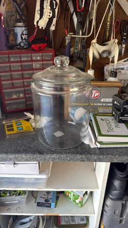 Large Glass Jar With Lid 