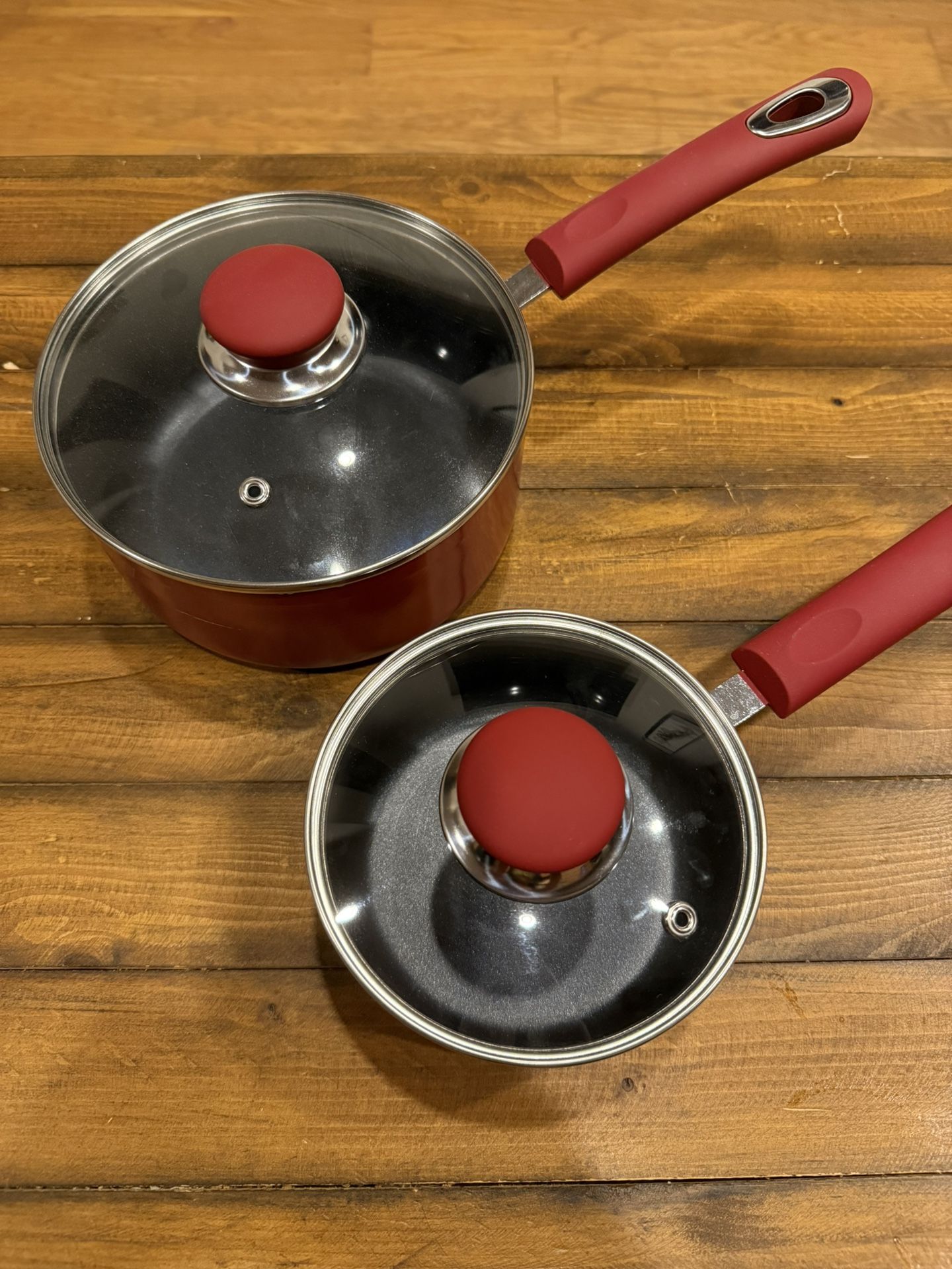 Kitchen Nonstick Stock Pot Saucepan Set With Lids