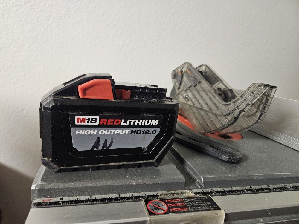 Milwaukee Cordless Table Saw