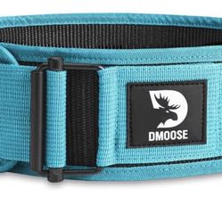 DMoose Weight Lifting Belt - Auto Locking Gym Belt for Olympic Training, WOD, Cross Training for Men