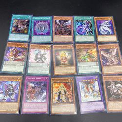 Lot Of 120+ Yu Gi Oh Trading Cards Many 1st Editions W/ Tin Near Mint Condition