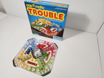 Trouble Game Pop-O-Matic Board Game