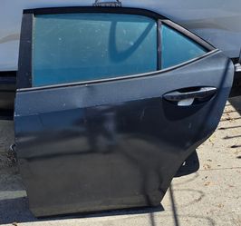 2014 2015 2016 2017 2018 TOYOTA COROLLA LEFT DRIVER REAR DOOR