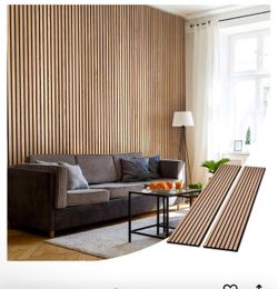 Slatpanel Acoustic Wood Wall Panels (2 panels, 